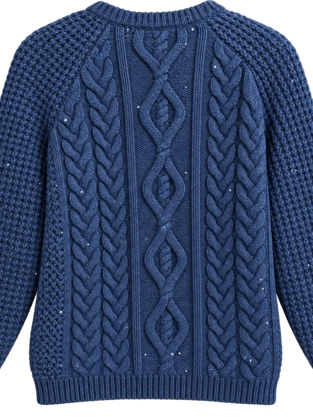 Lucky Brand Men’s XXL Blue Cable Knit Crewneck Sweater